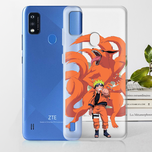 Чехол BoxFace ZTE Blade A51 Naruto and Kurama