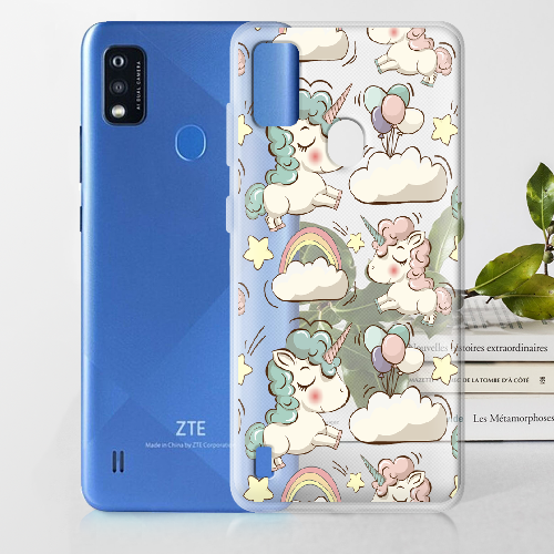 Чехол BoxFace ZTE Blade A51 Unicorns