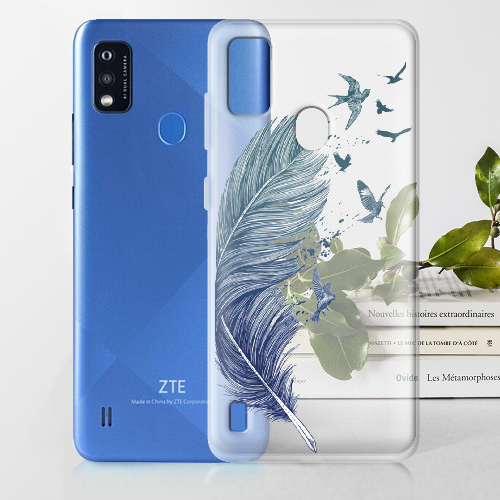 Чехол BoxFace ZTE Blade A51 Feather