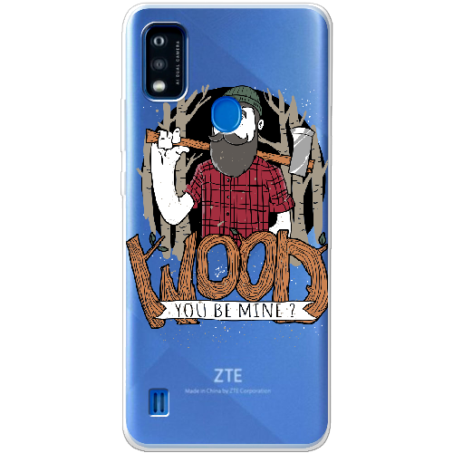 Чехол BoxFace ZTE Blade A51 Wood you be mine