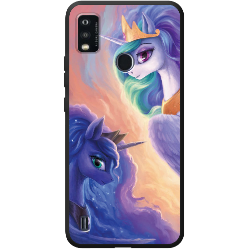 Чехол BoxFace ZTE Blade A51 My Little Pony Rarity Princess Luna