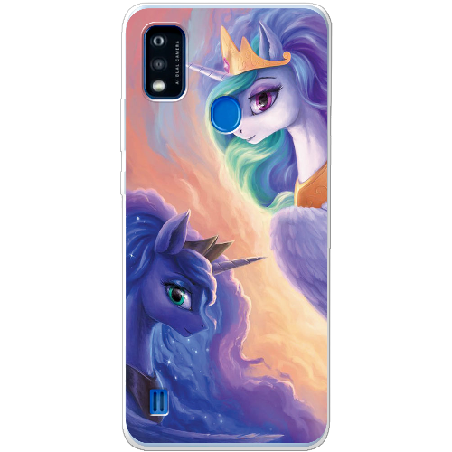 Чехол BoxFace ZTE Blade A51 My Little Pony Rarity Princess Luna