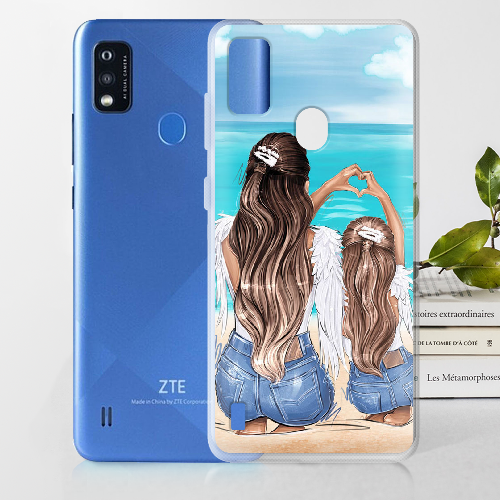 Чехол BoxFace ZTE Blade A51 Family Vacation