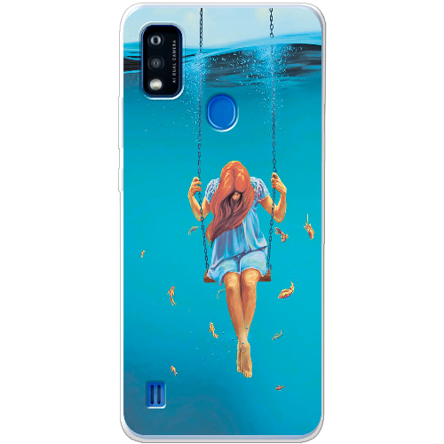 Чехол BoxFace ZTE Blade A51 Girl In The Sea