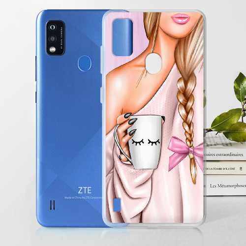 Чехол BoxFace ZTE Blade A51 Morning Coffee