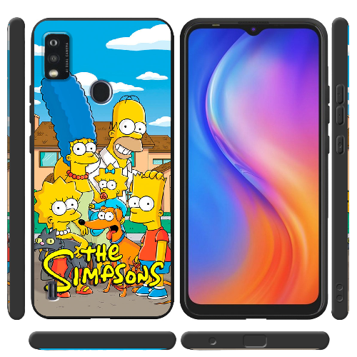 Чехол BoxFace ZTE Blade A51 the simpsons