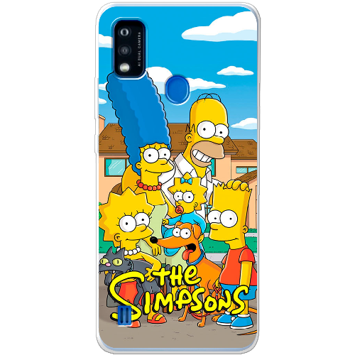 Чехол BoxFace ZTE Blade A51 the simpsons