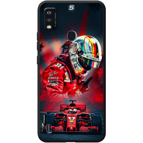 Чехол BoxFace ZTE Blade A51 Racing Car