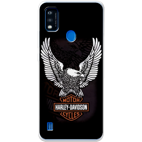 Чехол BoxFace ZTE Blade A51 Harley Davidson and eagle