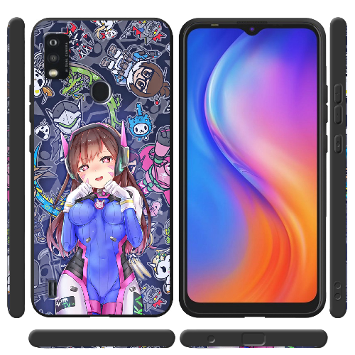 Чехол BoxFace ZTE Blade A51 Overwatch D.VA