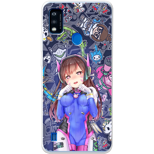 Чехол BoxFace ZTE Blade A51 Overwatch D.VA