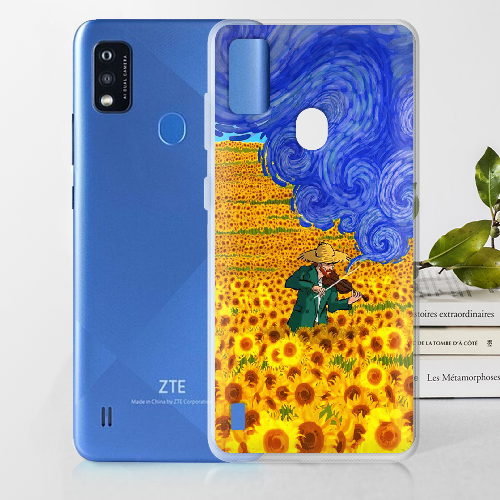 Чехол BoxFace ZTE Blade A51 Музика незалежної України