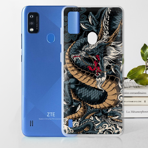 Чехол BoxFace ZTE Blade A51 Dragon Ryujin