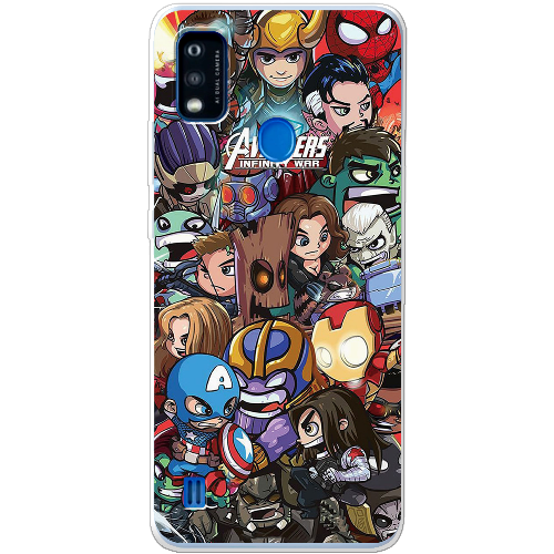 Чехол BoxFace ZTE Blade A51 Avengers Infinity War