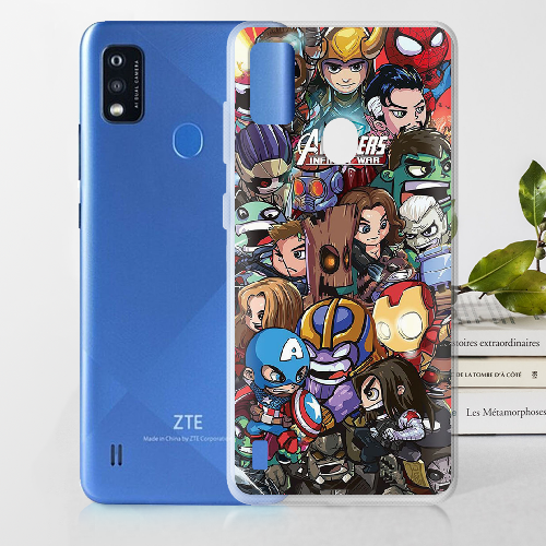 Чехол BoxFace ZTE Blade A51 Avengers Infinity War