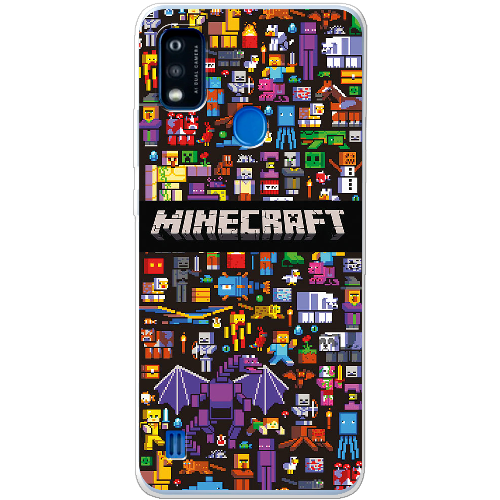 Чехол BoxFace ZTE Blade A51 Minecraft Mobbery