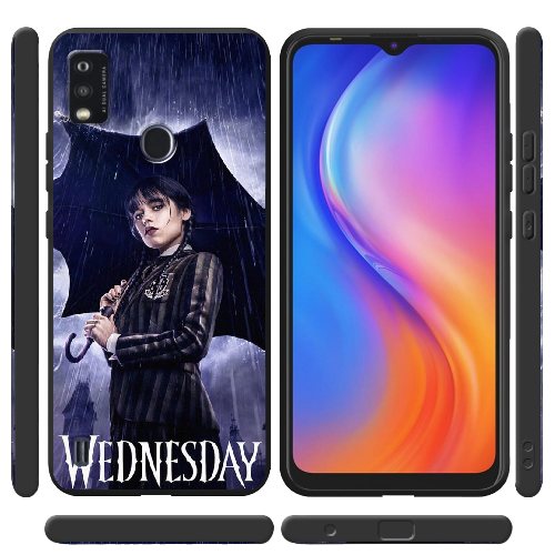 Чехол BoxFace ZTE Blade A51 Wednesday Addams