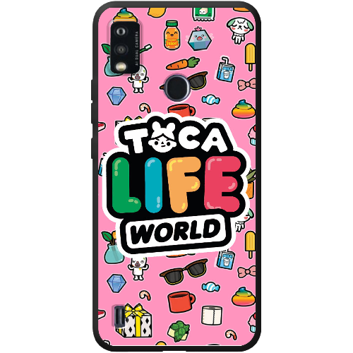 Чехол BoxFace ZTE Blade A51 Toca Boca Life World