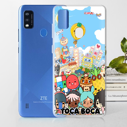 Чехол BoxFace ZTE Blade A51 Світ Тока Бока