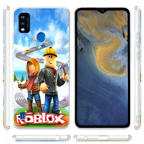 Чехол BoxFace ZTE Blade A51 Roblox Білдерман