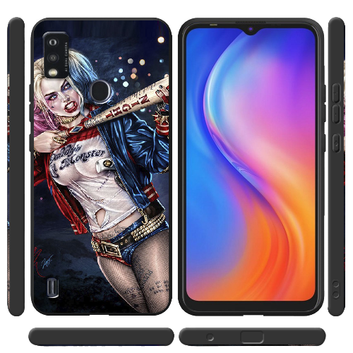 Чехол BoxFace ZTE Blade A51 Harley Quinn