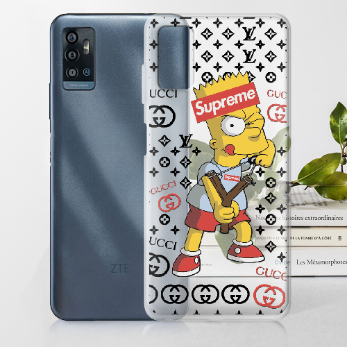 Чехол BoxFace ZTE Blade A71 Yellow Fun