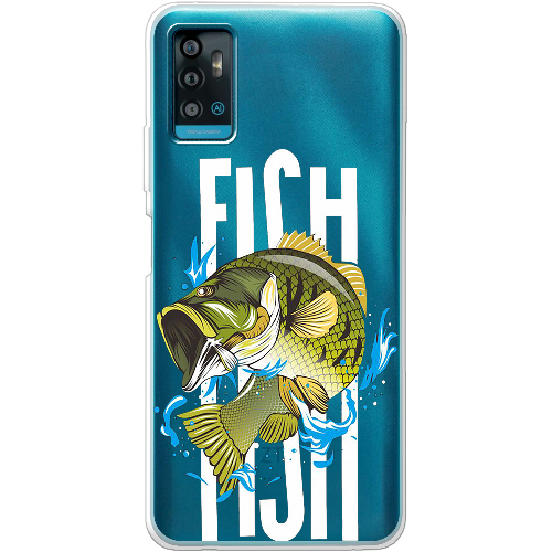 Чехол BoxFace ZTE Blade A71 Bass fish