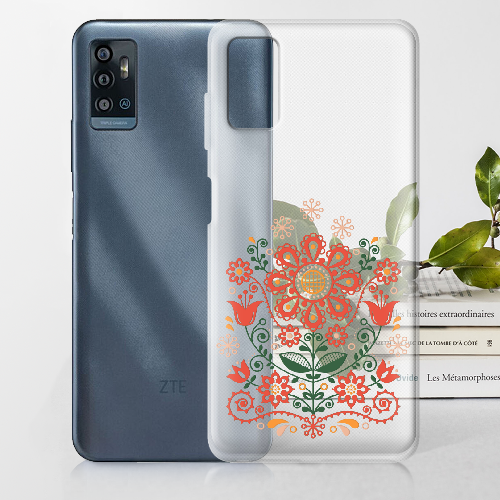 Чехол BoxFace ZTE Blade A71 Ukrainian Ornament