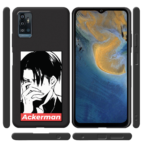 Чехол BoxFace ZTE Blade A71 Attack On Titan - Ackerman