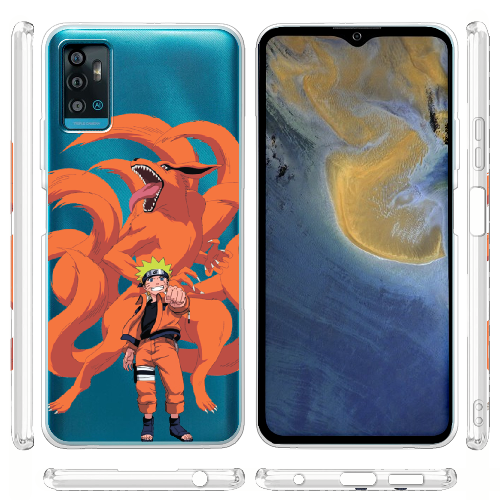 Чехол BoxFace ZTE Blade A71 Naruto and Kurama