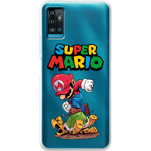 Чехол BoxFace ZTE Blade A71 Super Mario