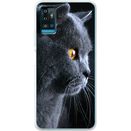 Чехол BoxFace ZTE Blade A71 English cat