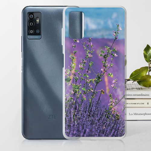 Чехол BoxFace ZTE Blade A71 Lavender Field