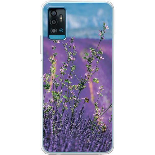 Чехол BoxFace ZTE Blade A71 Lavender Field