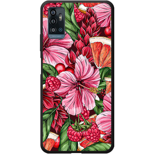 Чехол BoxFace ZTE Blade A71 Tropical Flowers