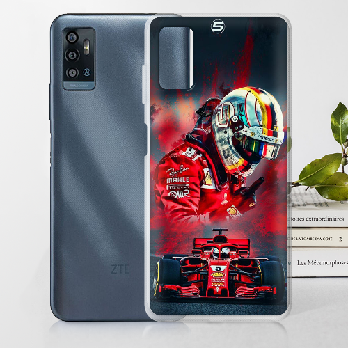 Чехол BoxFace ZTE Blade A71 Racing Car