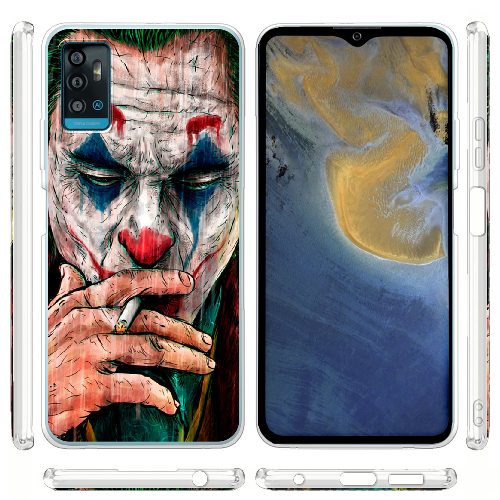 Чехол BoxFace ZTE Blade A71 Joker Smoking