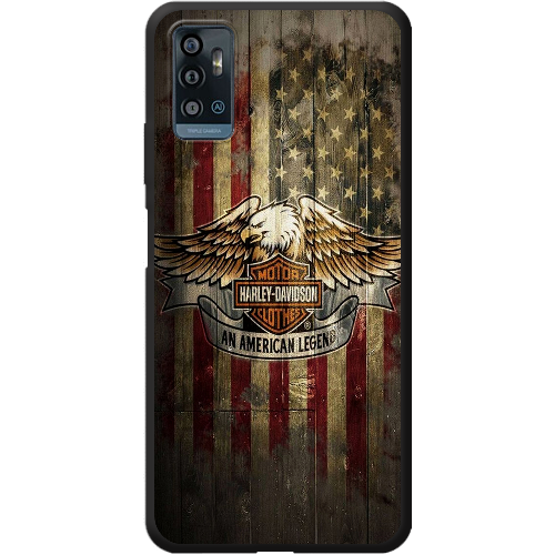 Чехол BoxFace ZTE Blade A71 Harley Davidson An American Legend