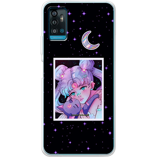 Чехол BoxFace ZTE Blade A71 Sailor Moon night