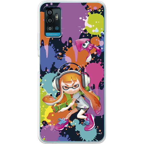 Чехол BoxFace ZTE Blade A71 Splatoon Inklings