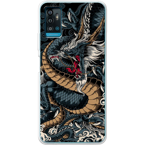 Чехол BoxFace ZTE Blade A71 Dragon Ryujin