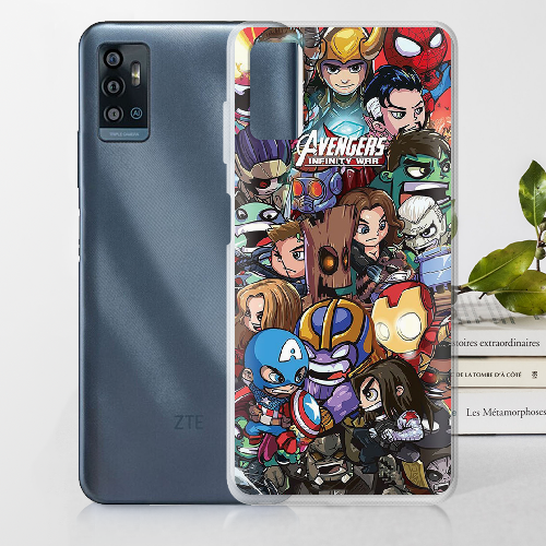 Чехол BoxFace ZTE Blade A71 Avengers Infinity War