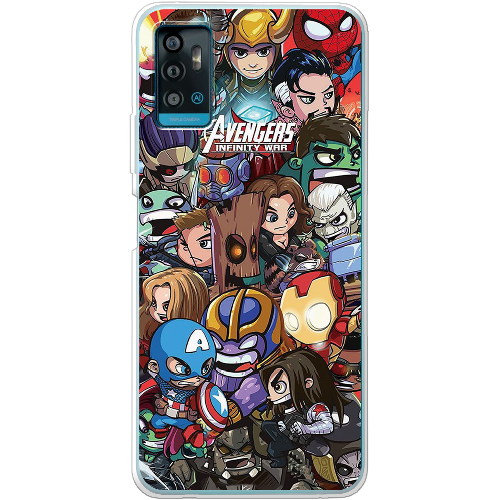 Чехол BoxFace ZTE Blade A71 Avengers Infinity War