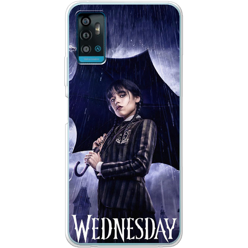 Чехол BoxFace ZTE Blade A71 Wednesday Addams