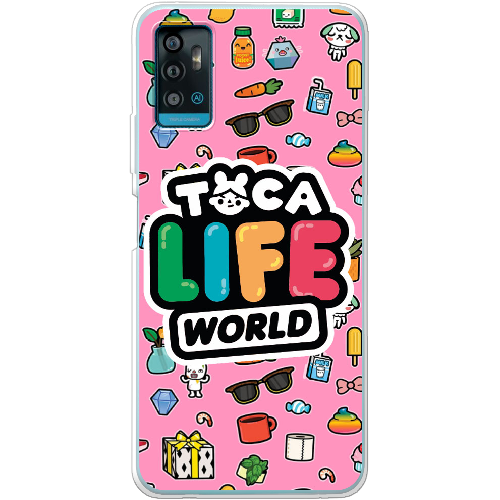 Чехол BoxFace ZTE Blade A71 Toca Boca Life World