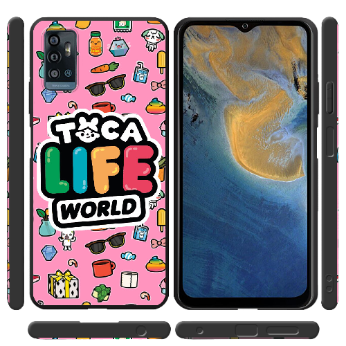 Чехол BoxFace ZTE Blade A71 Toca Boca Life World