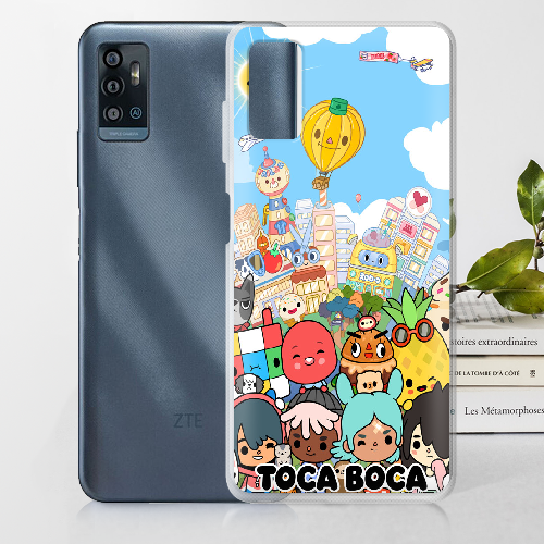 Чехол BoxFace ZTE Blade A71 Світ Тока Бока