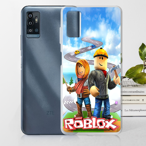 Чехол BoxFace ZTE Blade A71 Roblox Білдерман