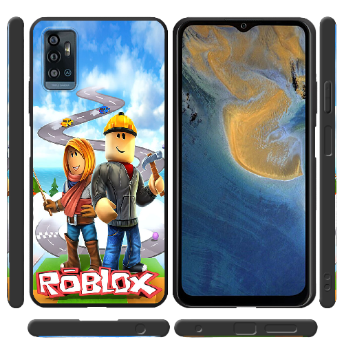 Чехол BoxFace ZTE Blade A71 Roblox Білдерман