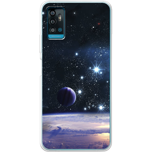 Чехол BoxFace ZTE Blade A71 Space Landscape